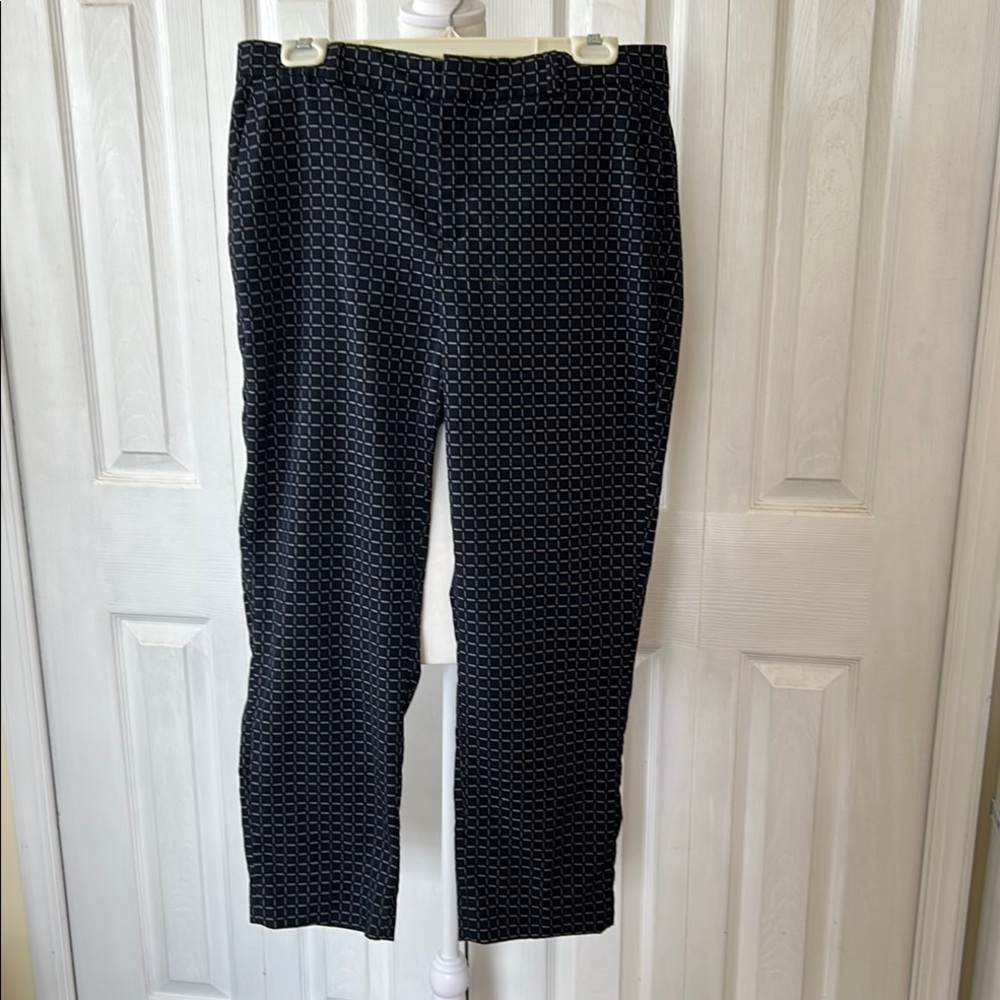 Banana Republic Black Geometric Pants